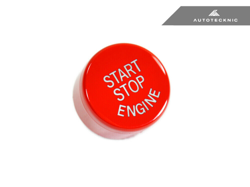 AutoTecknic BM-0125-RD Red Start Button For BMW F Chassis