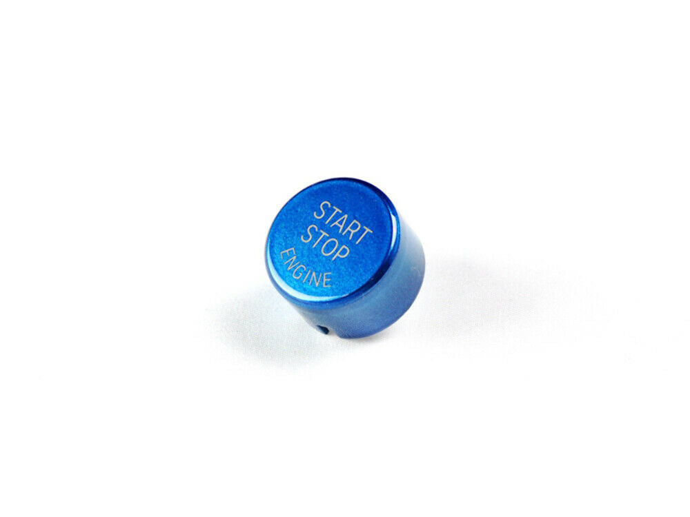 AutoTecknic BM-0126-BU Royal Blue Start Stop Button G30 5-Series