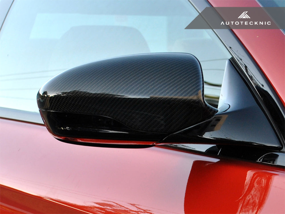 AutoTecknic BM-0155-T Carbon Fiber Replacement Mirror Covers F10 M5 F12 M6