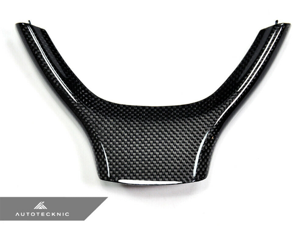 AutoTecknic BM-0182-M Carbon Fiber Steering Wheel Trim F10 5 Series M5 M-Sport