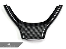 Load image into Gallery viewer, AutoTecknic BM-0182-M Carbon Fiber Steering Wheel Trim F10 5 Series M5 M-Sport