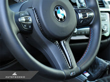 Load image into Gallery viewer, AutoTecknic BM-0183 Carbon Fiber Steering Wheel Trim F80 M3