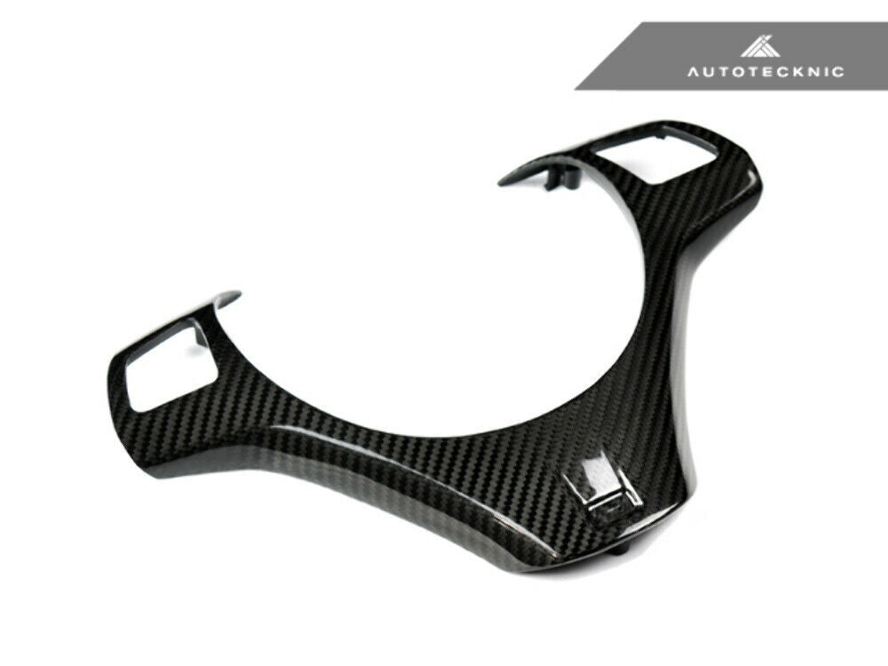 AutoTecknic BM-0188 Carbon Fiber Steering Wheel Trim E9X M3