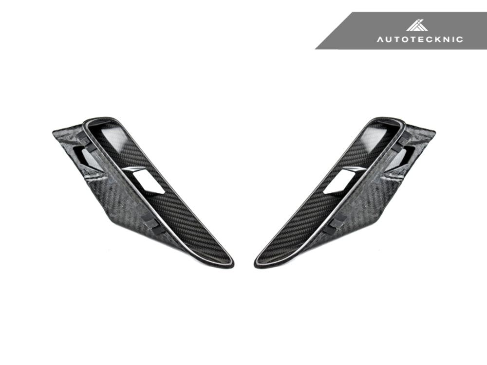 AutoTecknic BM-0206 Carbon Fiber Fender Pocket Set For 2018-2023 F90 M5