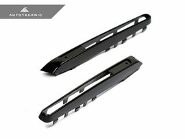 AutoTecknic BM-0207-GB Replacement Glazing Black Fender Gills E70 X5M