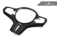 Load image into Gallery viewer, AutoTecknic BM-0282-H-S Carbon Alcantara Steering Wheel Trim G01 X3