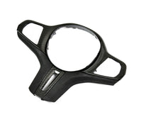 Load image into Gallery viewer, AutoTecknic BM-0282-NH-S Carbon Alcantara Steering Wheel Trim G01 X3