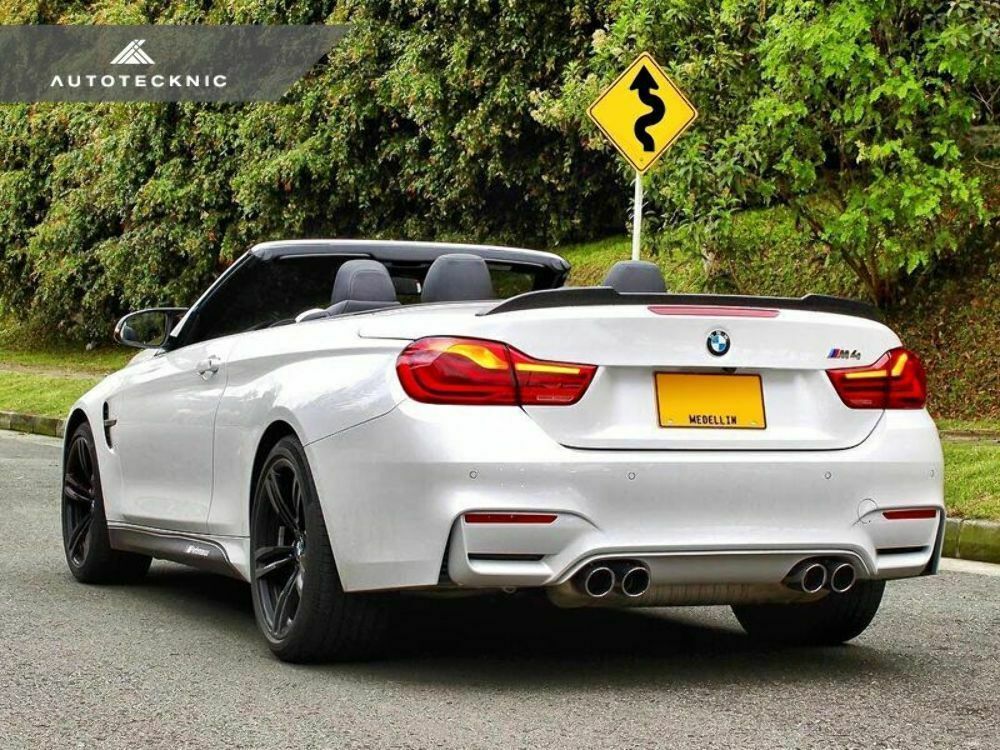 AutoTecknic BM-0286 Carbon Trunk Spoiler F33 4-Series F83 M4 Convertible