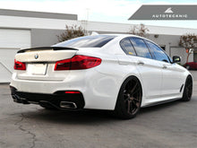 Load image into Gallery viewer, AutoTecknic BM-0390 Extended-Kick Carbon Fiber Trunk Spoiler G30 5-Series Sedan