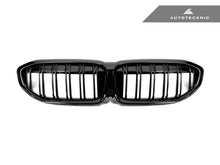 Load image into Gallery viewer, AutoTecknic BM-0615-DS-GB Dual-Slat Glazing Black Front Grilles G20 3-Series