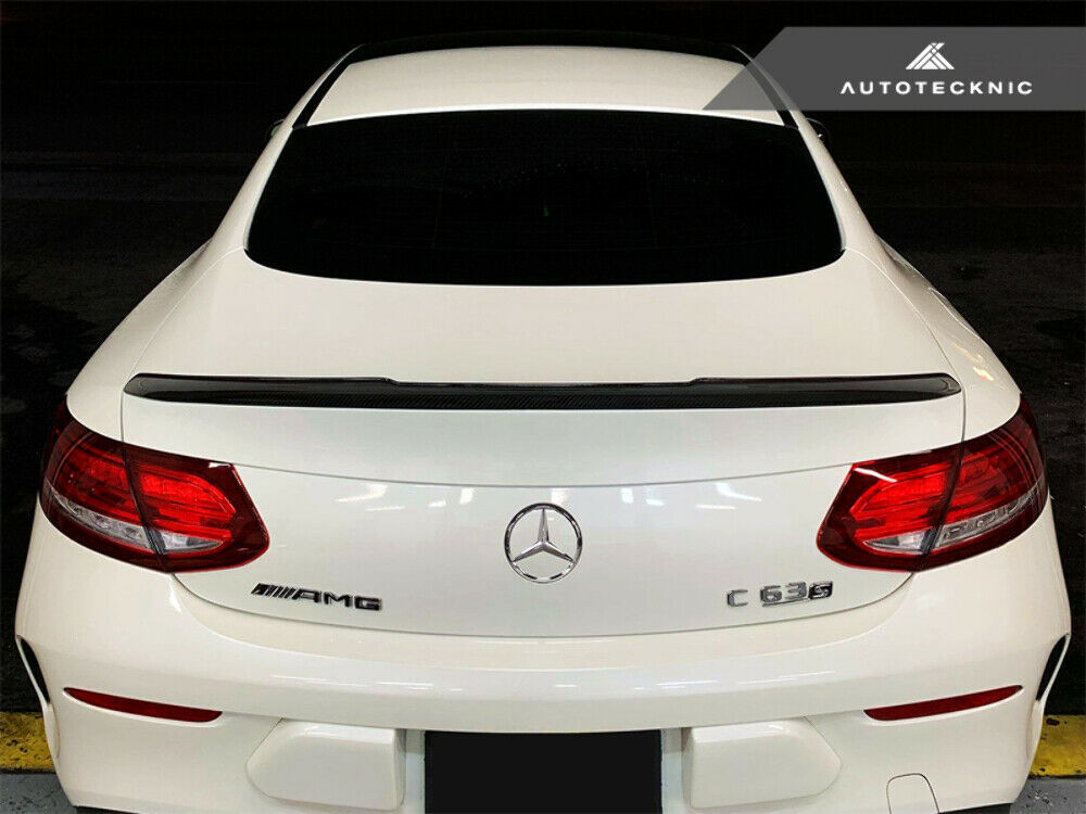 AutoTecknic MB-0608 Competition Carbon Trunk Lip Spoiler C205 C-Class Coupe