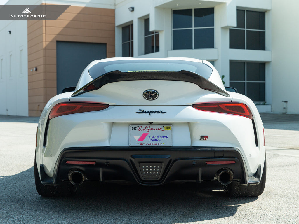 AutoTecknic TO-0008 Carbon Competition Trunk Spoiler A90 Supra