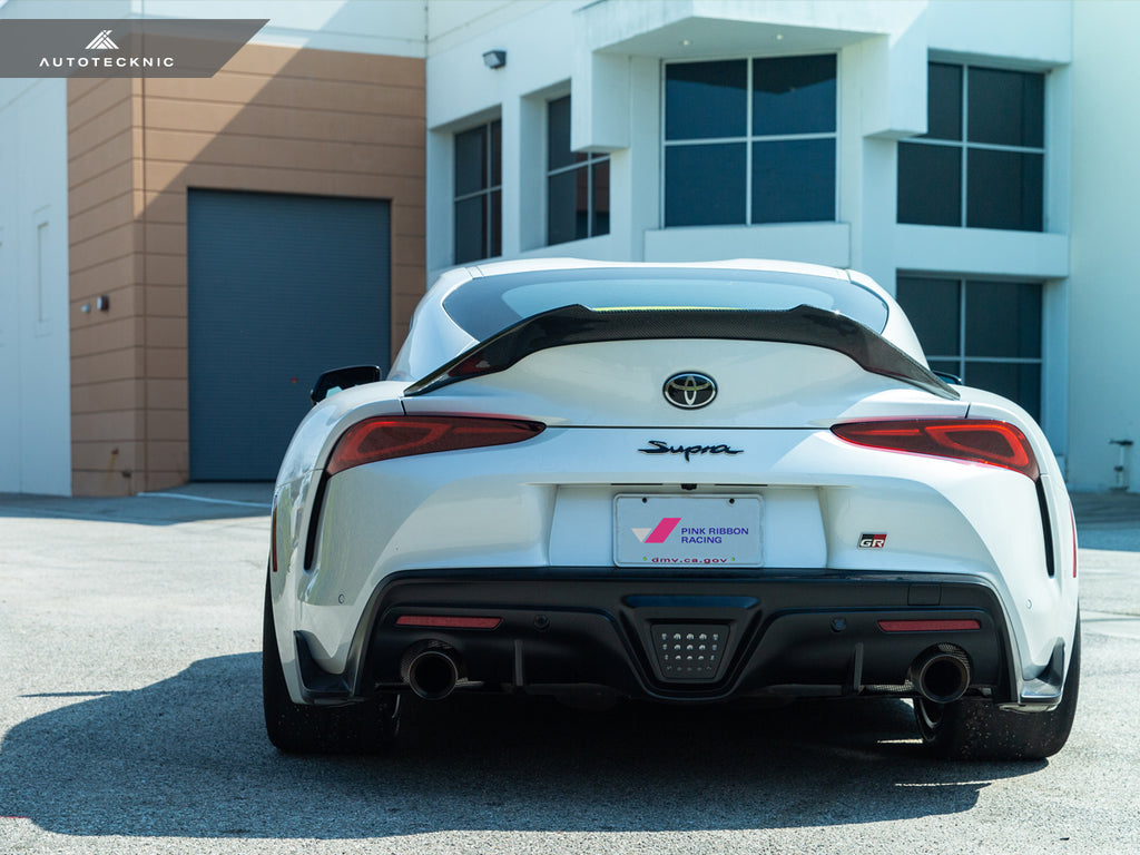 AutoTecknic TO-0008 Carbon Competition Trunk Spoiler A90 Supra