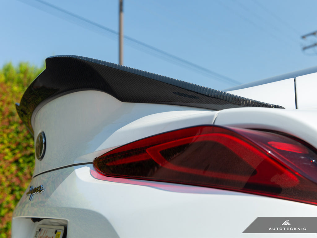 AutoTecknic TO-0008 Carbon Competition Trunk Spoiler A90 Supra