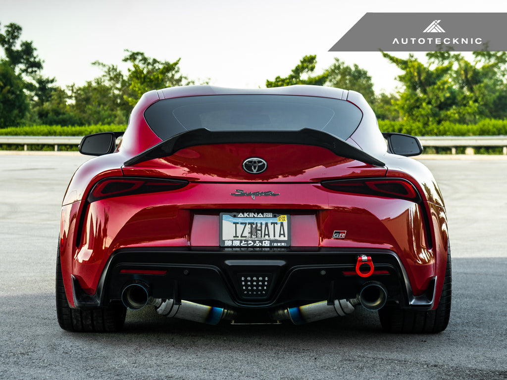 AutoTecknic TO-0008 Carbon Competition Trunk Spoiler A90 Supra