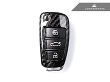 Load image into Gallery viewer, AutoTecknic AU-0005 Dry Carbon Remote Key Case For Audi Vehicles