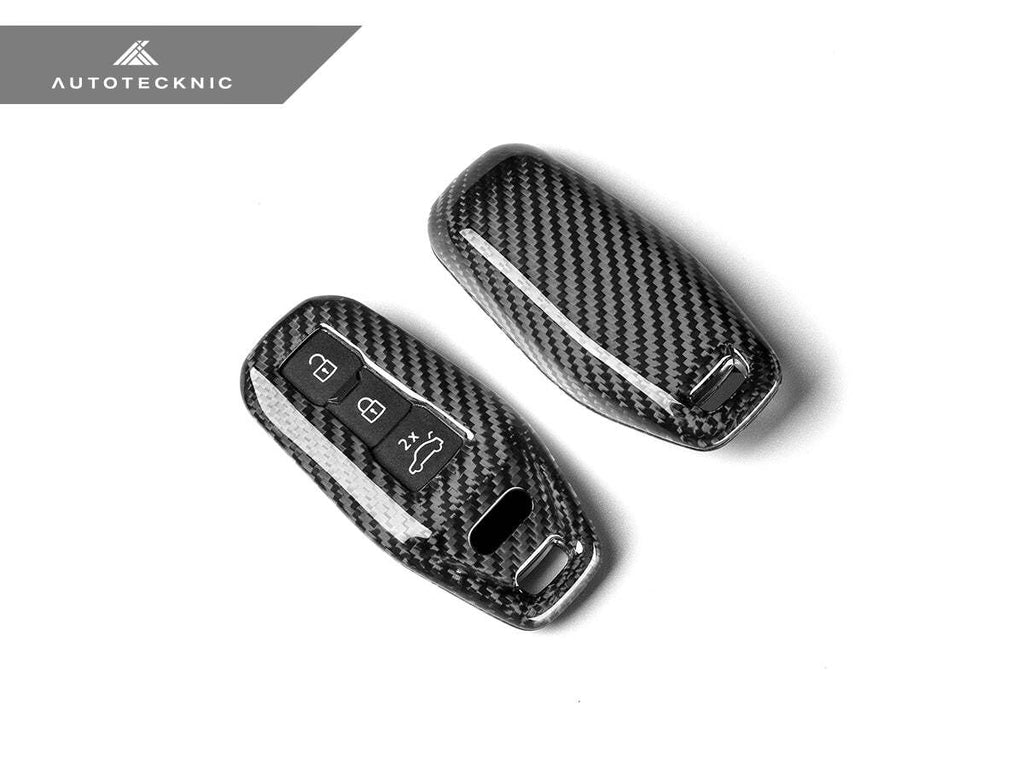 AutoTecknic Dry Carbon Remote Key Case For 25 Audi A6 etron Q4 etron Q6L etron
