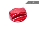 AutoTecknic BM-0006-RC Red Carbon Competition Fuel Cap Cover For BMW Vehicles