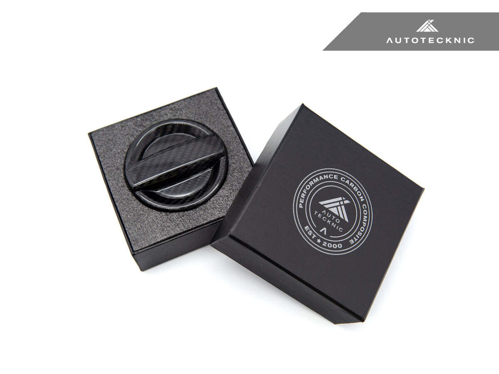 AutoTecknic BM-0007-F30-BC Dry Carbon Competition Oil Cap Cover F30 3 Series
