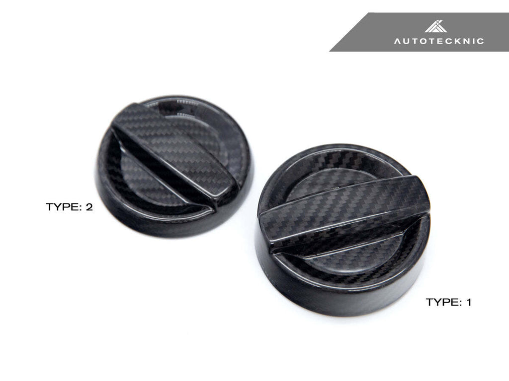 AutoTecknic BM-0007-F30-BC Dry Carbon Competition Oil Cap Cover F30 3 Series