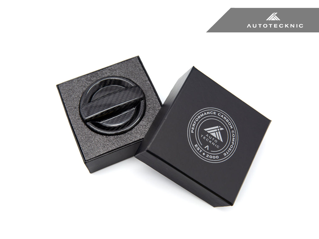 AutoTecknic BM-0008 Dry Carbon Competition Oil Cap Cover For BMW E/F/G-Series