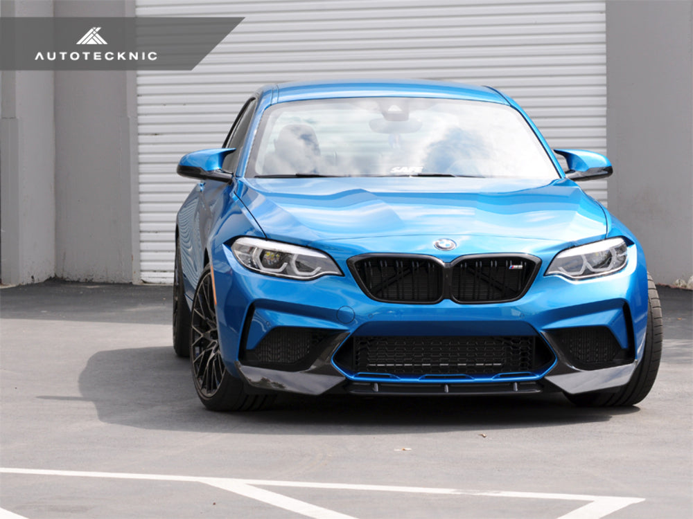 AutoTecknic BM-0023 Dry Carbon Fiber Center Front Lip F87 M2 Competition