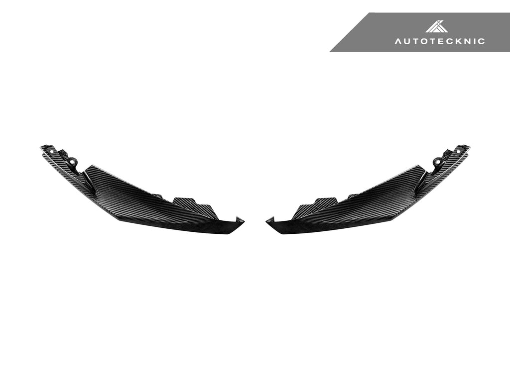 AutoTecknic BM-0028 Dry Carbon Fiber Performante Front Aero Lip G80 M3