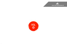 Load image into Gallery viewer, AutoTecknic BM-0041-SR Bright Satin Red Audio Volume Button A90 Supra 2020-23