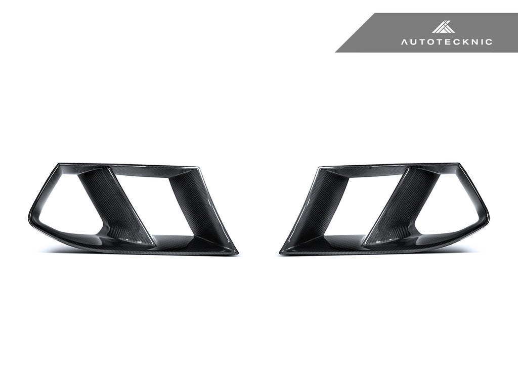 AutoTecknic BM-0043 Dry Carbon Lower Front Bumper Vent Set G80 M3 | G82 / G83 M4