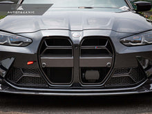 Load image into Gallery viewer, AutoTecknic Dry Carbon Corsa Front Bumper Lower Vent Set G80 M3 G82/ G83 M4