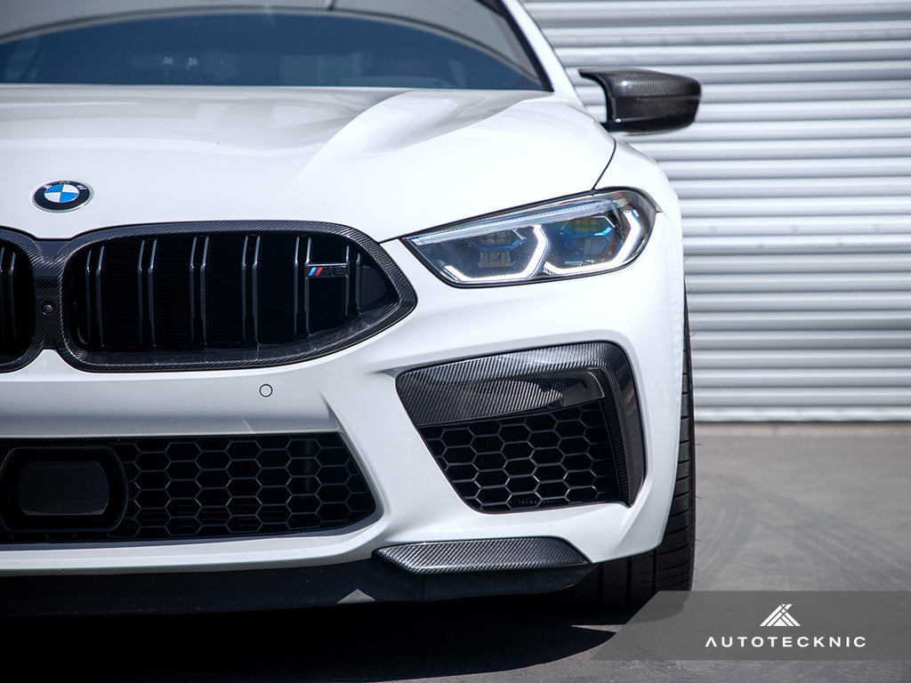AutoTecknic BM-0048 Performance Dry Carbon Bumper Trim Set F9x M8