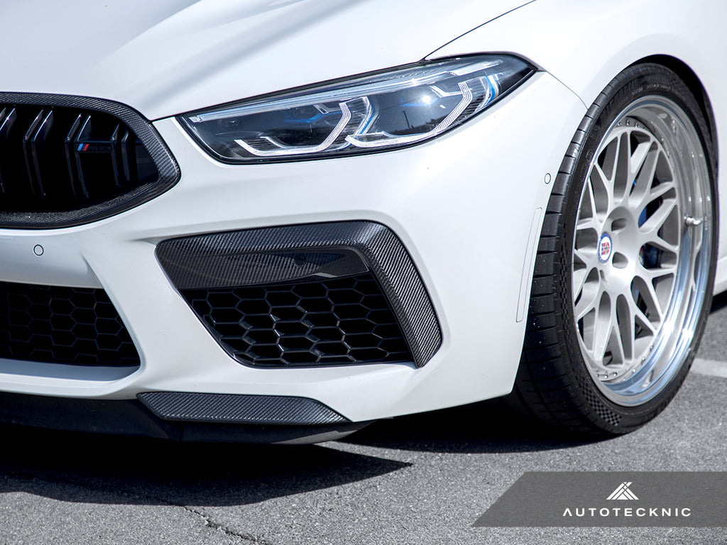 AutoTecknic BM-0048 Performance Dry Carbon Bumper Trim Set F9x M8