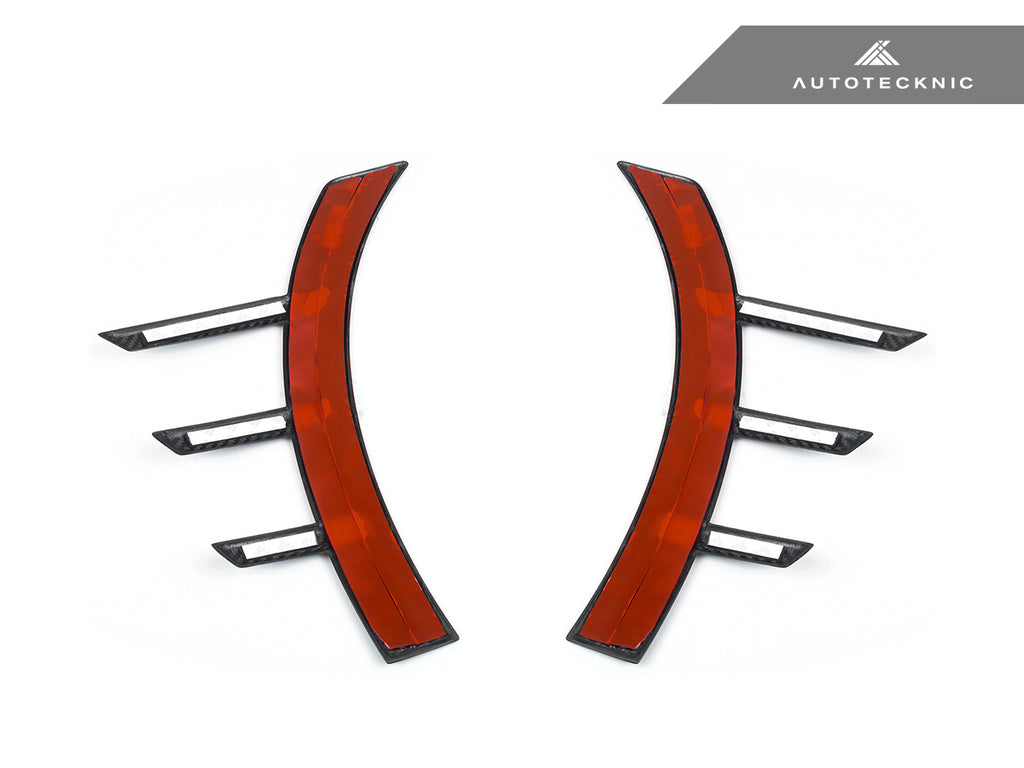 AutoTecknic BM-0054 Dry Carbon Front Fender Arch Trim Set G87 M2