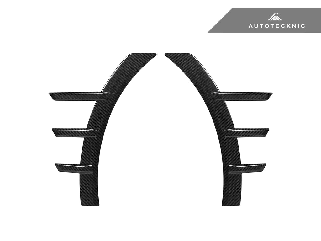 AutoTecknic BM-0054 Dry Carbon Front Fender Arch Trim Set G87 M2