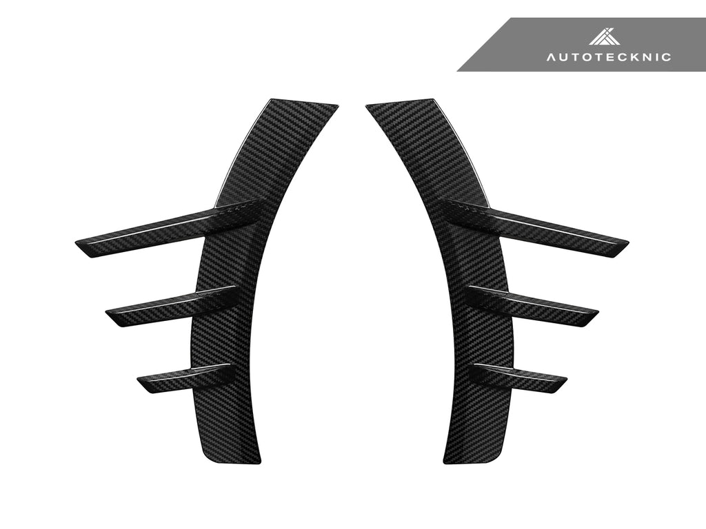 AutoTecknic BM-0055 Dry Carbon Rear Fender Arch Trim Set G87 M2