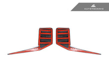 Load image into Gallery viewer, AutoTecknic BM-0056 Dry Carbon Rear Bumper Trim Set G87 M2