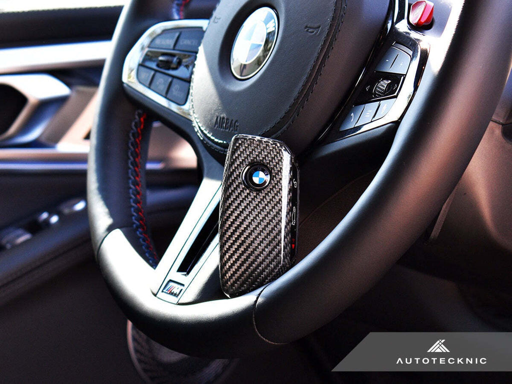 AutoTecknic BM-0060-BC Dry Carbon Remote Key Case For BMW