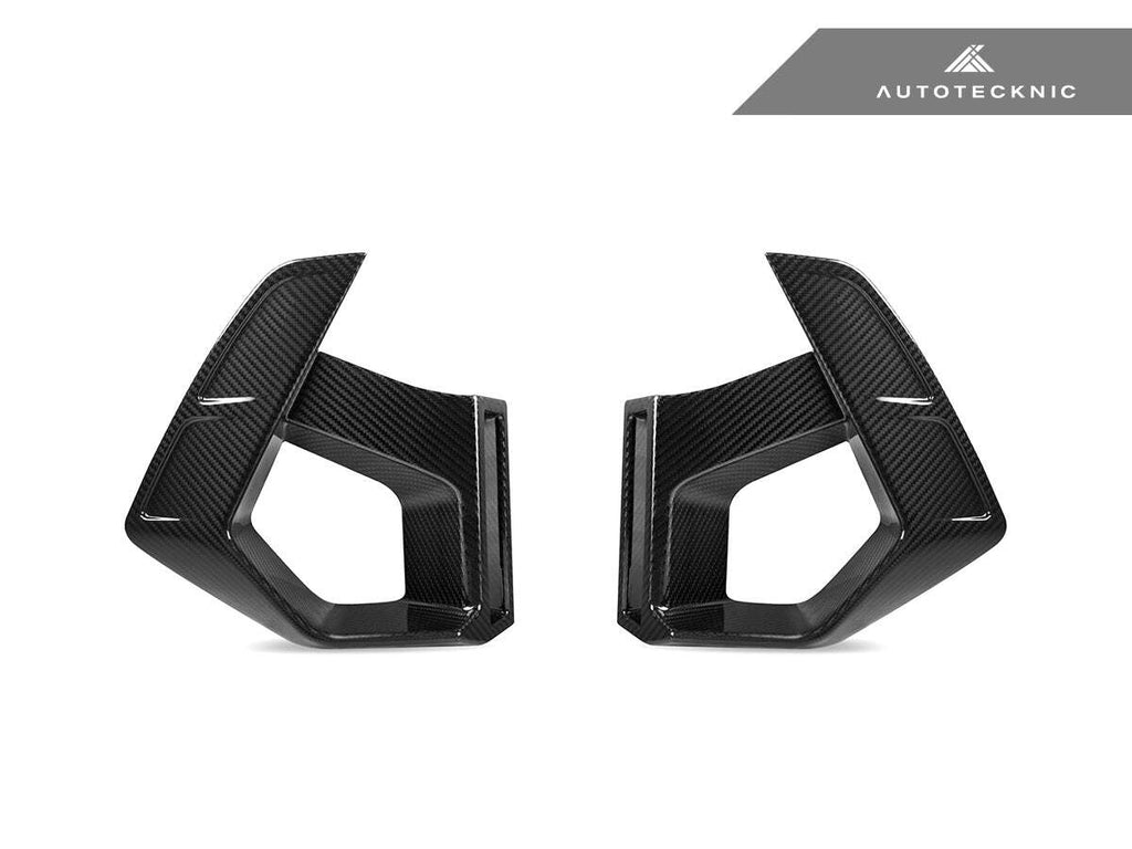 AutoTecknic Dry Carbon Front Bumper Air Vent Set F97 X3M LCI F98 X4M LCI