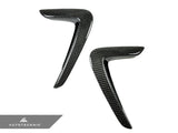 AutoTecknic BM-0075-PRE-LCI Vented Carbon Fiber Fender Trim F32 F33 F36 13-17