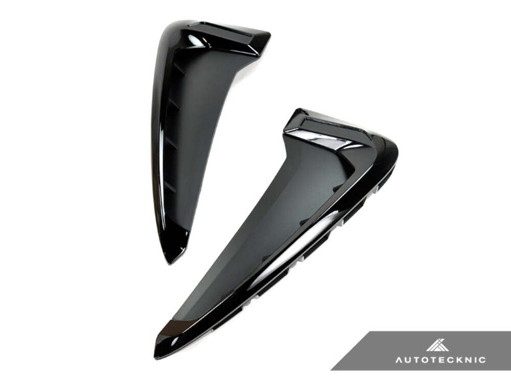 AutoTecknic BM-0078-GB Replacement Glazing Black Fender Trims F15 X5 F85 X5M