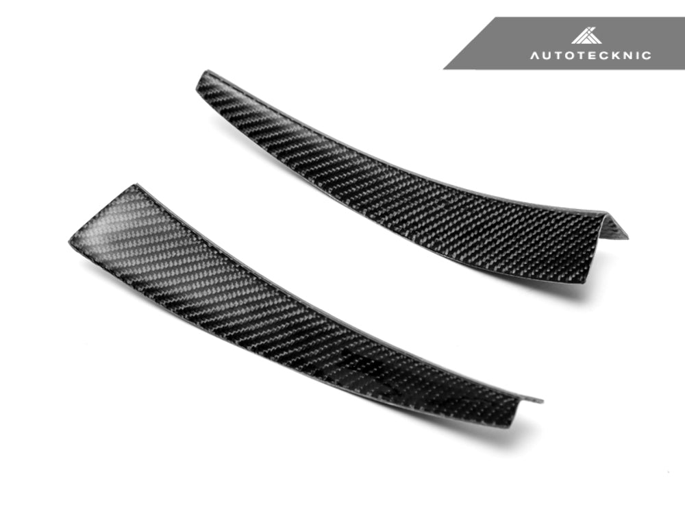 AutoTecknic BM-0087 Front Bumper Carbon Fiber Canards F80 M3