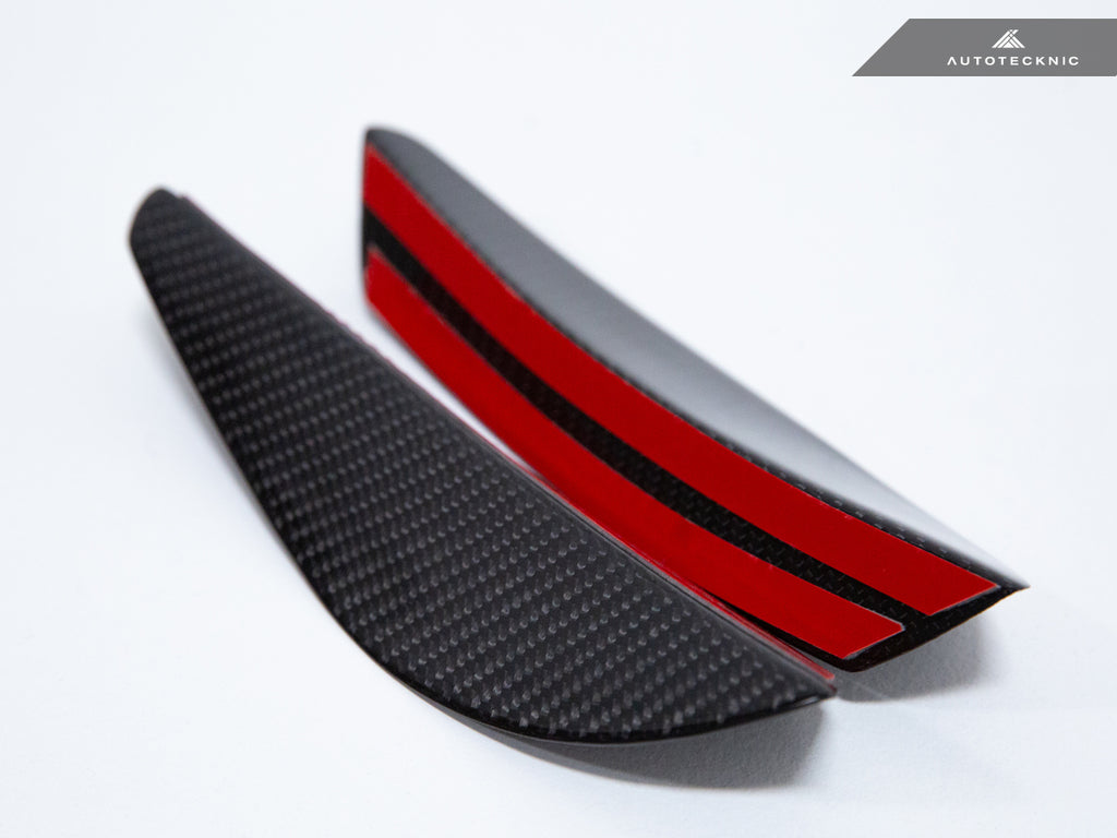 AutoTecknic BM-0087-E9x Front Bumper Carbon Fiber Canards E90 E92 E93 M3