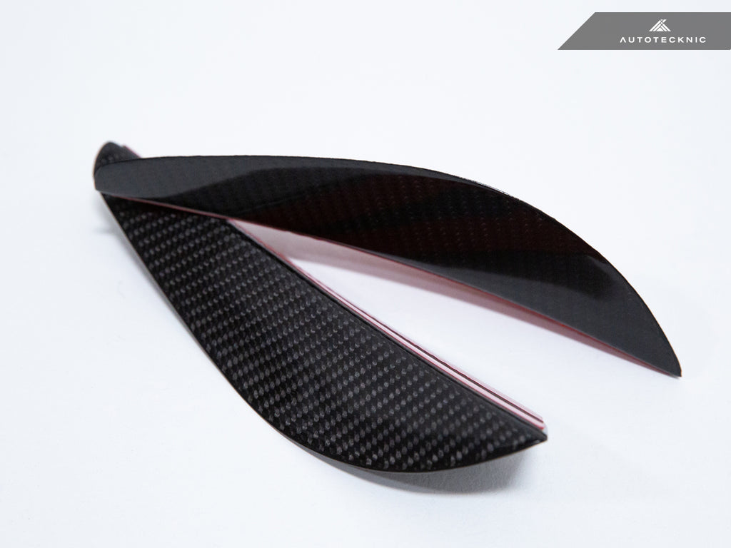 AutoTecknic BM-0087-E9x Front Bumper Carbon Fiber Canards E90 E92 E93 M3