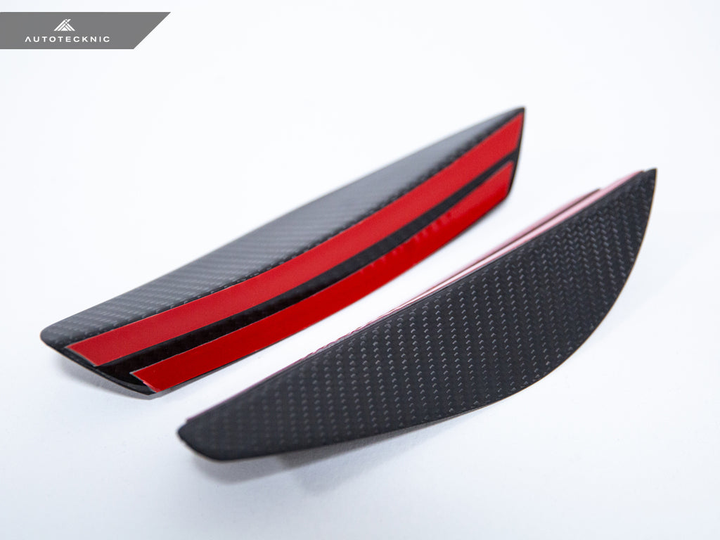 AutoTecknic BM-0087-E9x Front Bumper Carbon Fiber Canards E90 E92 E93 M3