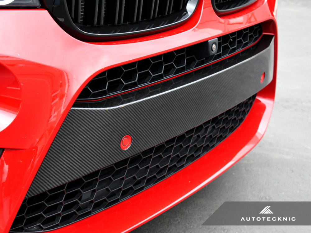 AutoTecknic BM-0098 Dry Carbon Fiber Bumper Trim F85 X5M