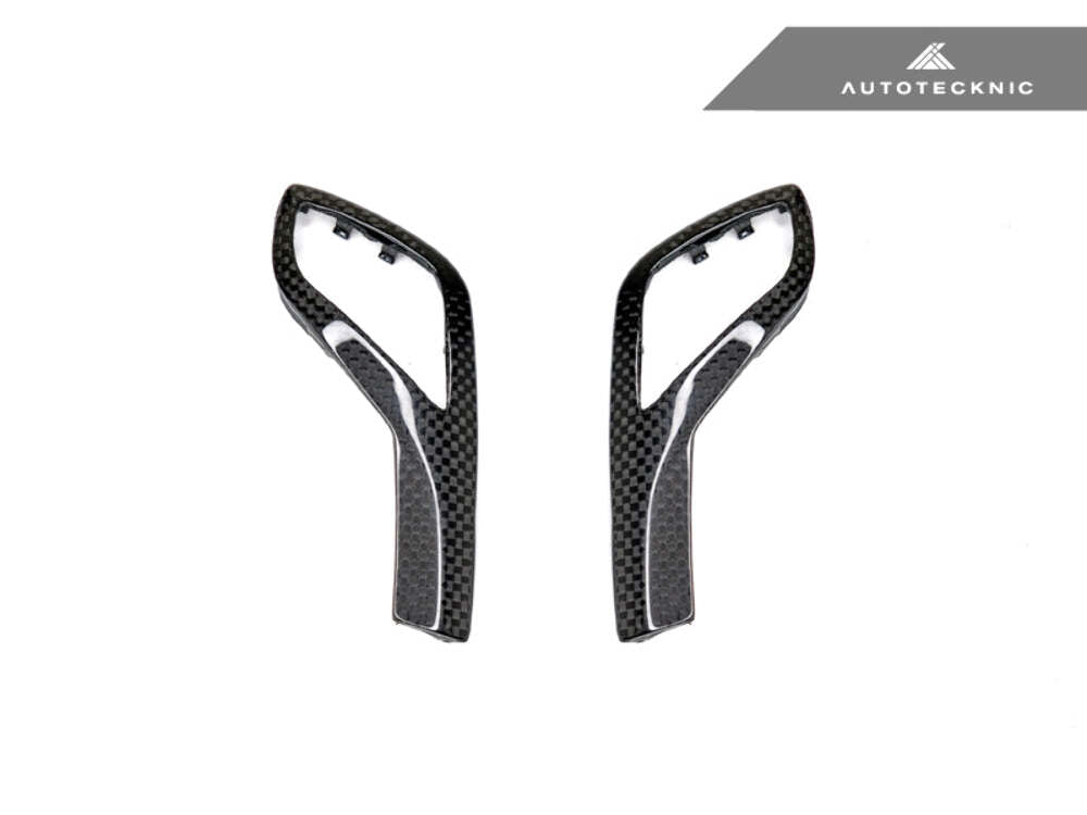 AutoTecknic BM-0110-G22 Carbon Fiber Gear Selector Side Trims G22 4 Series