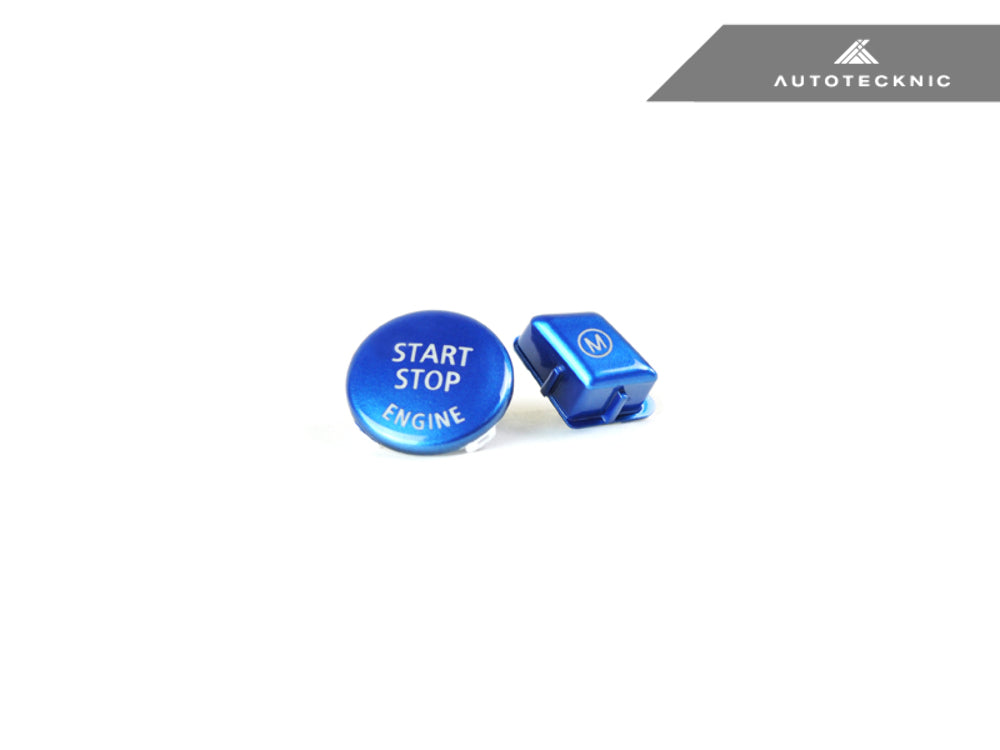 AutoTecknic BM-0124-M-BU Royal Blue M Button For BMW E82 1M