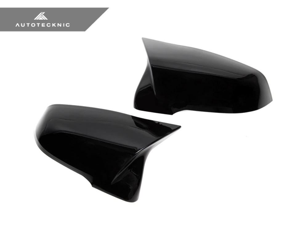 AutoTecknic BM-0128-P Painted Black Mirror Covers F10 5-Series LCI 14-16