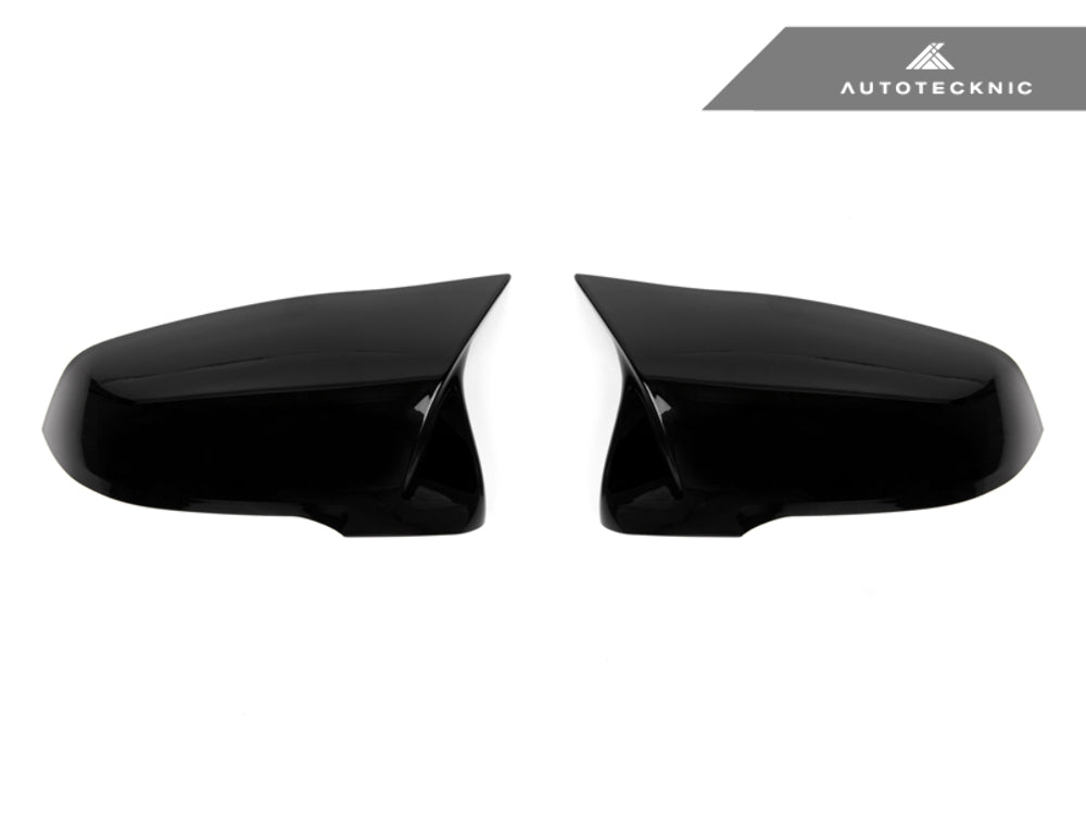 AutoTecknic BM-0128-P Painted Black Mirror Covers F10 5-Series LCI 14-16