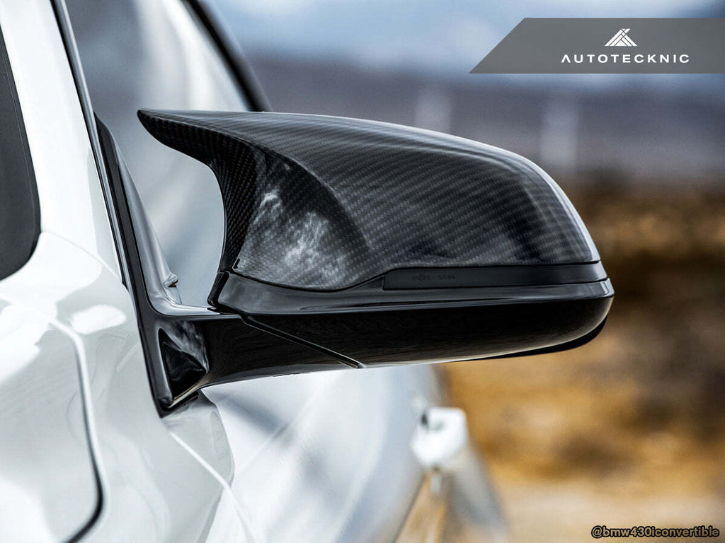AutoTecknic Version III M Inspired Dry Carbon Mirror Housing Kit F22 2 Series
